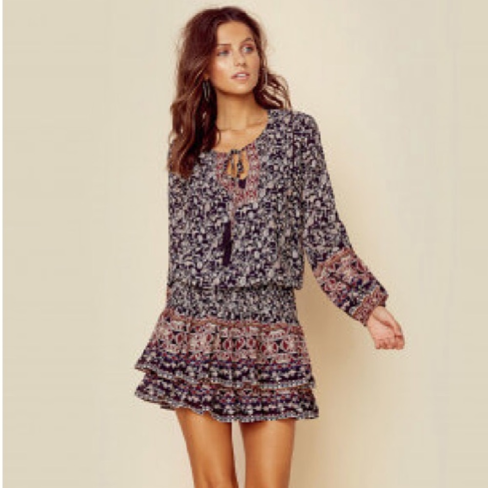 ASTR the Label Stella Smocked Dress - Picture 2 of 8